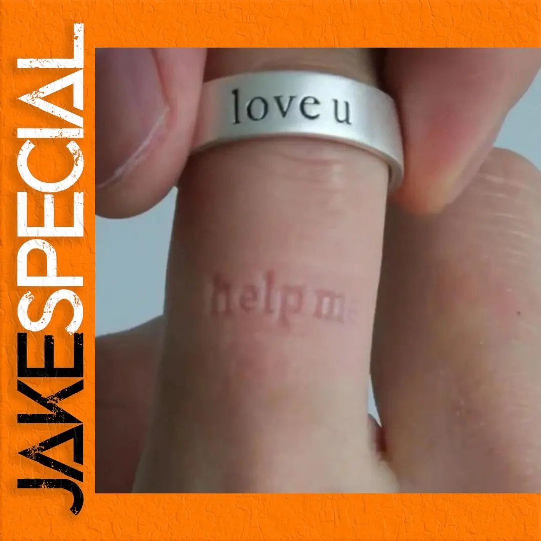 Love U Unisex Silver Ring 1 Love U Unisex Silver Ring