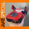 1:24 Scale Red LP770-4 Supercar Diecast Model