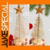 Gold Christmas Tree Ornaments Set for Holiday Decor