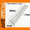 Rectangular Compression Spring 280mm 1.5mm Wire