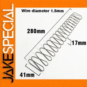 Rectangular Compression Spring 280mm 1.5mm Wire