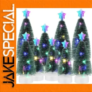 Vibrant Luminous Christmas Tree Ornament