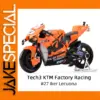 KTM 2021 Tech3 Motorcycle Model Replica