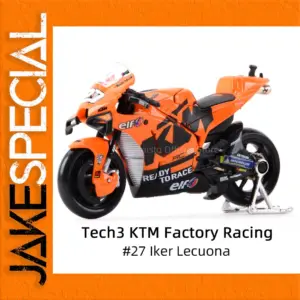 KTM 2021 Tech3 Motorcycle Model Replica