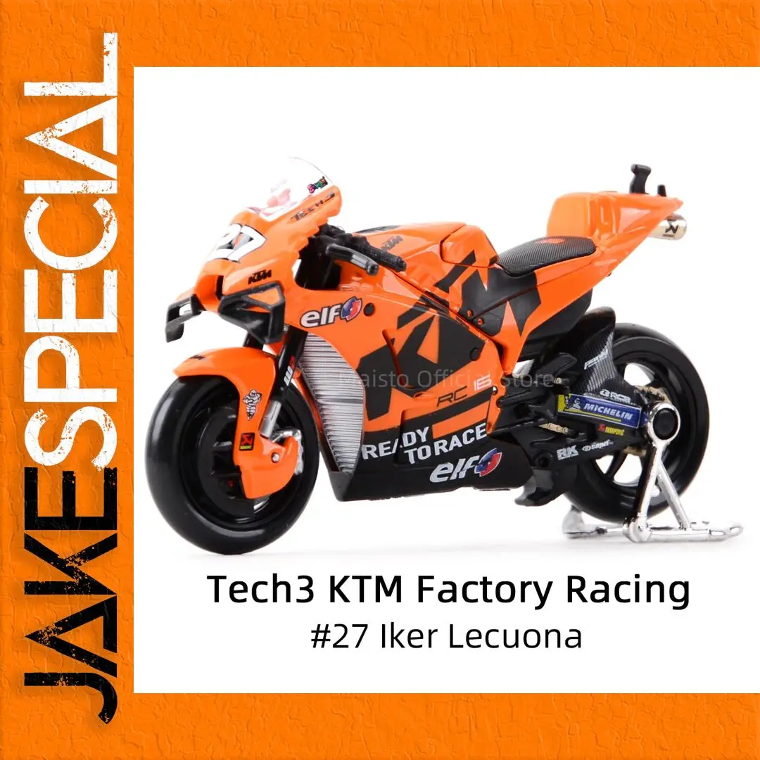 KTM 2021 Tech3 Motorcycle Model Replica 1 KTM 2021 Tech3 Motorcycle Model Replica