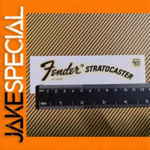 Vintage Fender Stratocaster Decal Set for Guitars