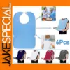 Light Blue Waterproof Adult Bib for Care