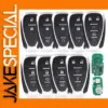 Chevrolet Remote Key Set 2-5 Buttons 2016-2019