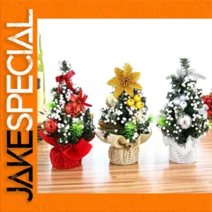 Decorative Small Christmas Trees Set of 3