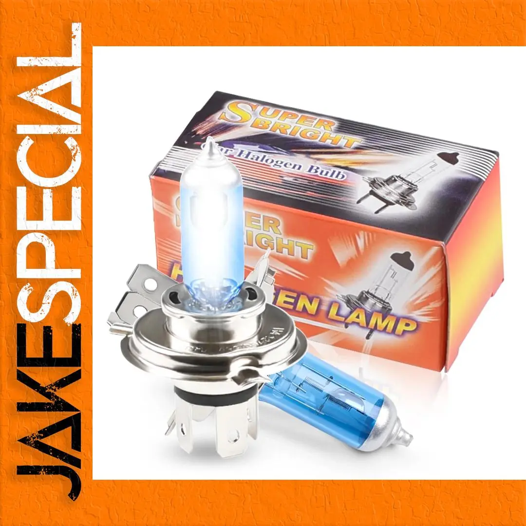 H4 55W Bright Car Halogen Bulb for Vehicles 1 H4 55W Bright Car Halogen Bulb for Vehicles