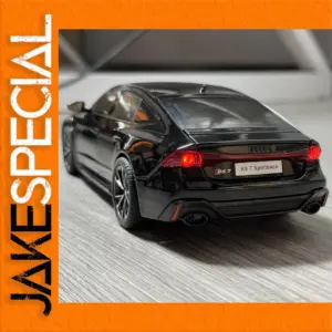 Audi RS7 Sportback 1:24 Diecast Model in Black