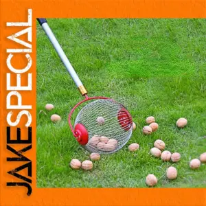 Stainless Steel Nut Gatherer for Effortless Harvest