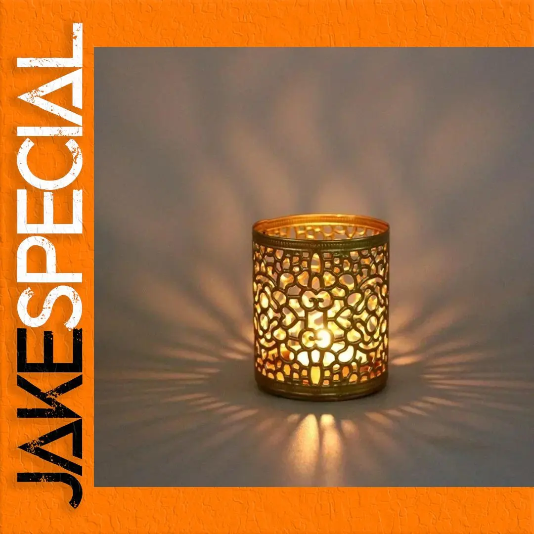 Vintage Gold Nordic Candle Holder 1 Vintage Gold Nordic Candle Holder