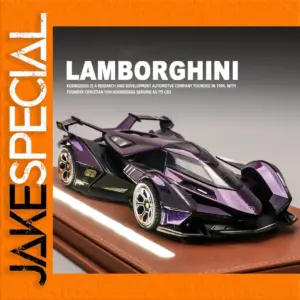 Purple Lamborghini 1:24 Scale Diecast Model