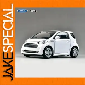 Welly 1:24 Classic White Diecast Car Model