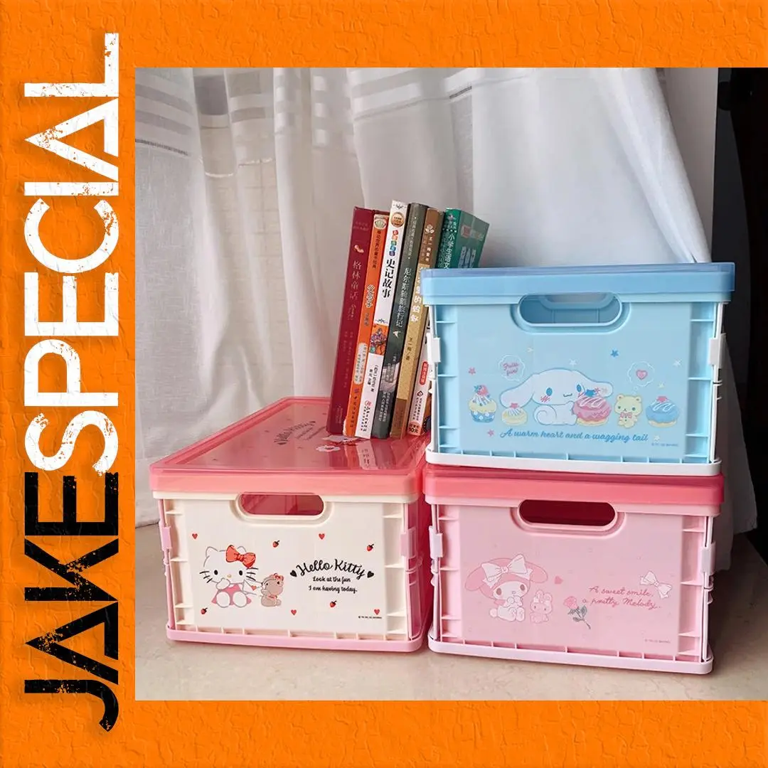 Cartoon Folding Storage Box 32x21x14cm 1 Cartoon Folding Storage Box 32x21x14cm
