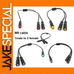 Waterproof M8 Sensor Connector Cable 40cm