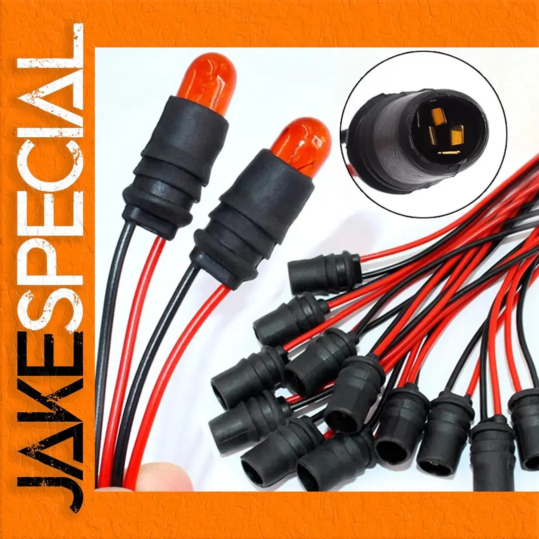 T10 W 5W Auto Light Socket Connectors Set 1 T10 W 5W Auto Light Socket Connectors Set