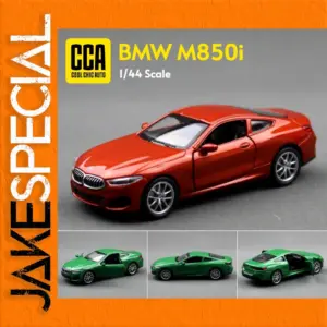 Vibrant Orange BMW M850i Coupe Diecast Model