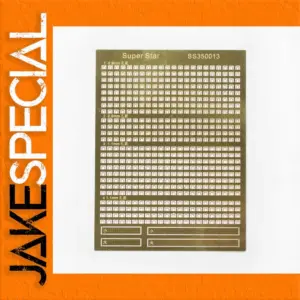 Super Star SS350013 Metal Sheet for Models