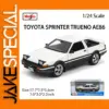 Toyota AE86 Trueno 1:24 Diecast Model Car