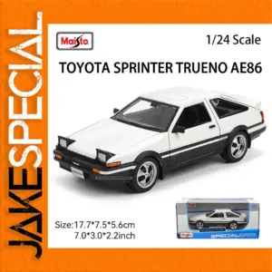 Toyota AE86 Trueno 1:24 Diecast Model Car