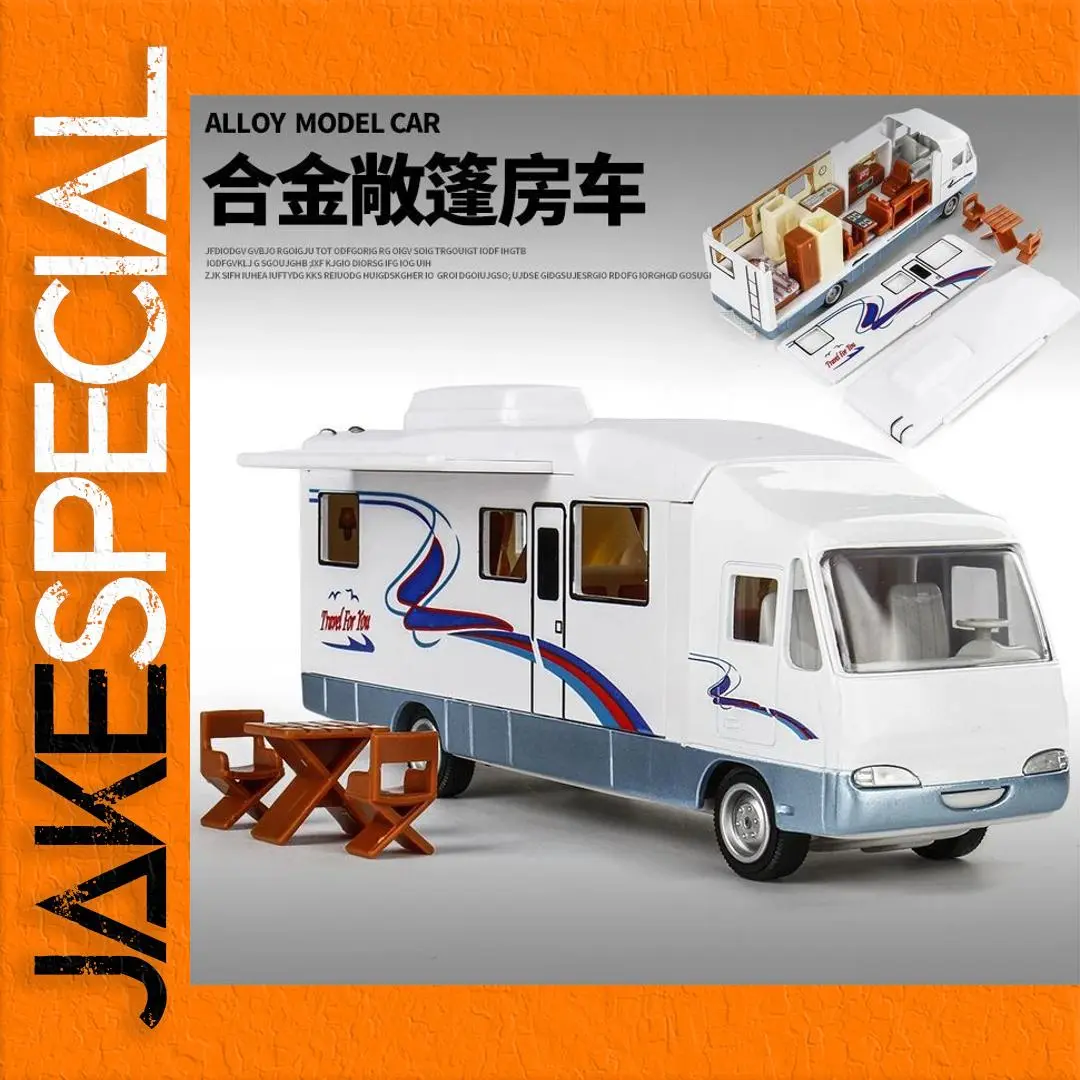 White Diecast RV Model by DuBeeBee 1 White Diecast RV Model by DuBeeBee