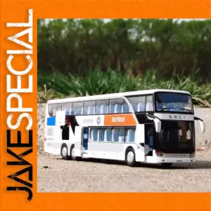 Double-Decker Bus Model 1:32 Scale with Lights