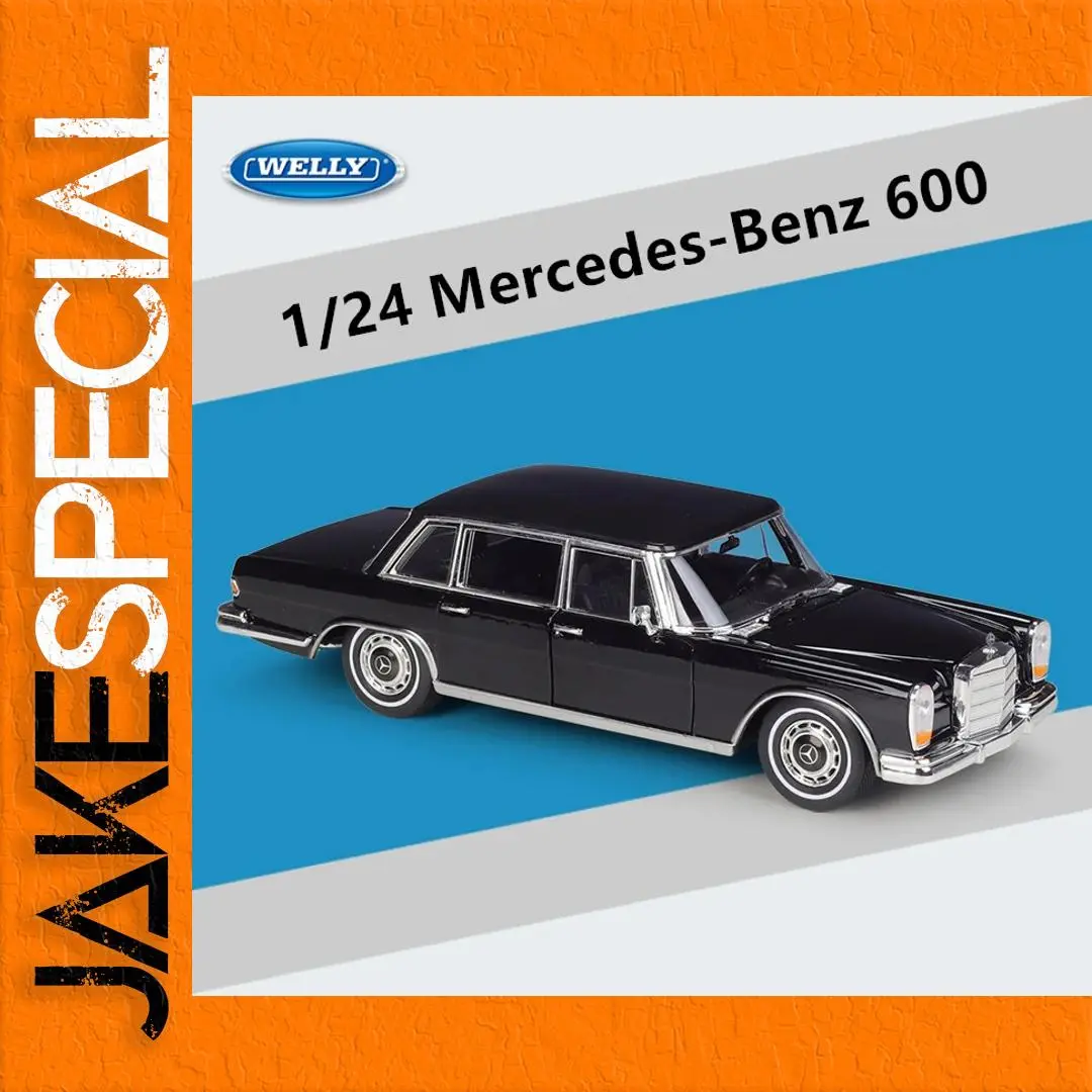WELLY 1:24 Mercedes Benz 600 Diecast Model 1 WELLY 1:24 Mercedes Benz 600 Diecast Model