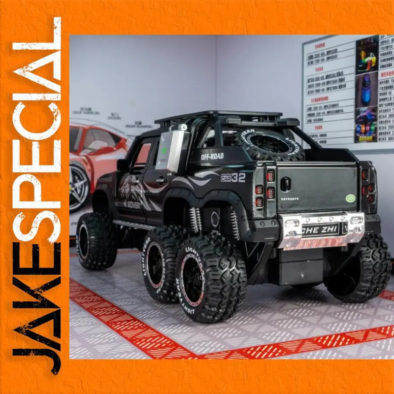 Explore the Details of the 1/24 Land Rover Defender Pickup Diecast Model 1 3d000bc406b44ab2b7db791f product image