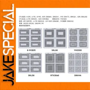 Precision Solder Mask Stencil for Electronics Repair