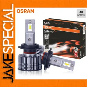 12V 40W LED Headlight Bulb Pair 8000 Lumens
