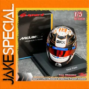Oscar Piastri Monaco GP Helmet Replica 1:5 Scale