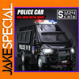 IVECO Police Car 1/24 Scale Diecast Model