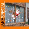 Festive Christmas Window Wall Stickers Set
