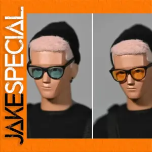 1/6 Scale Action Figure Sunglasses Set