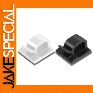 60-Piece Mini Outdoor Cable Clips Set