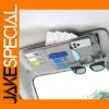 Car Sun Visor Organizer with Multiple Compartments