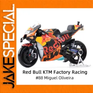 Red Bull KTM 1:18 Scale Motorcycle Model