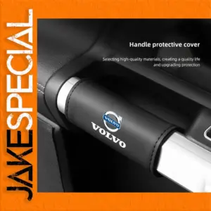 Leather Handle Cover Set for Volvo Models