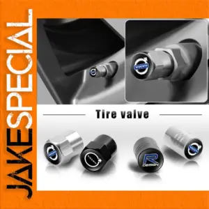 Aluminum Valve Caps Set for Cars, Bikes, Motorcycles