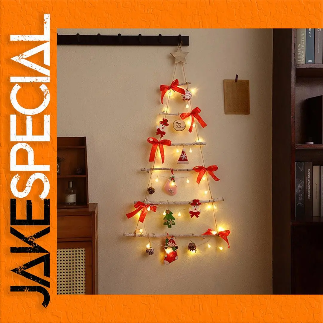 Wall-Mounted Mini Christmas Tree Decor 1 Wall-Mounted Mini Christmas Tree Decor