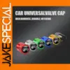 Aluminum Tire Valve Caps Set for Cars and Bikes