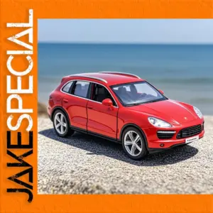 Red Porsche Cayenne Diecast Model 1:36 Scale