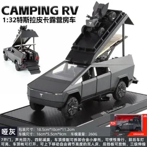Tesla Cybertruck 1:32 Diecast Model with Effects 32 Tesla Cybertruck 1:32 Diecast Model with Effects - Image 32
