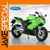 WELLY 1:10 Kawasaki Ninja 650R Model Motorcycle
