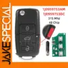 Car Remote Key Fob for VW, Skoda, Seat 1999-2011