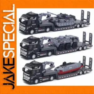 1:50 Scale Military Flatbed Transport Model