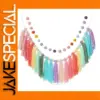 Rainbow Tassel Garland for Celebrations