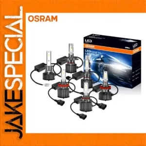 High-Performance 6000K LED Headlight Bulb Set